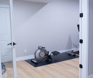 basement exercise room