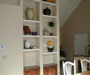 Built In Shelving