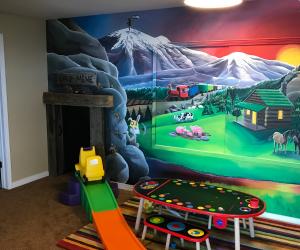 Kids play area