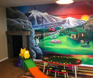 Kids play area