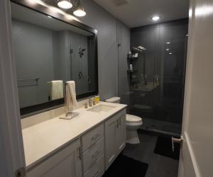 modern bathroom remodel
