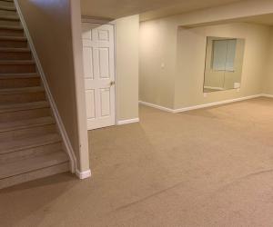 before images of Parker, CO basement remodeling