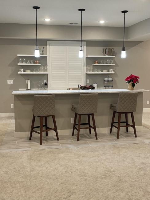 Custom wet bar, parker co