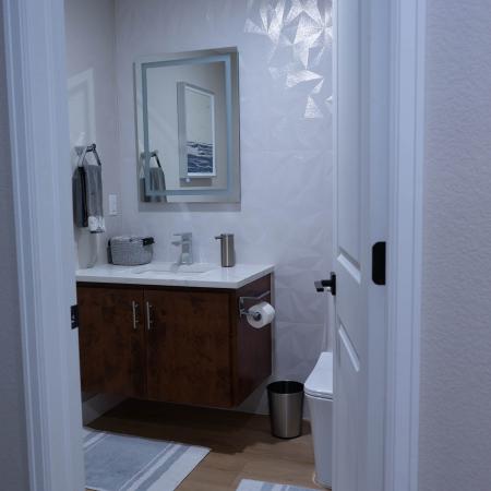 modern bathroom remodel